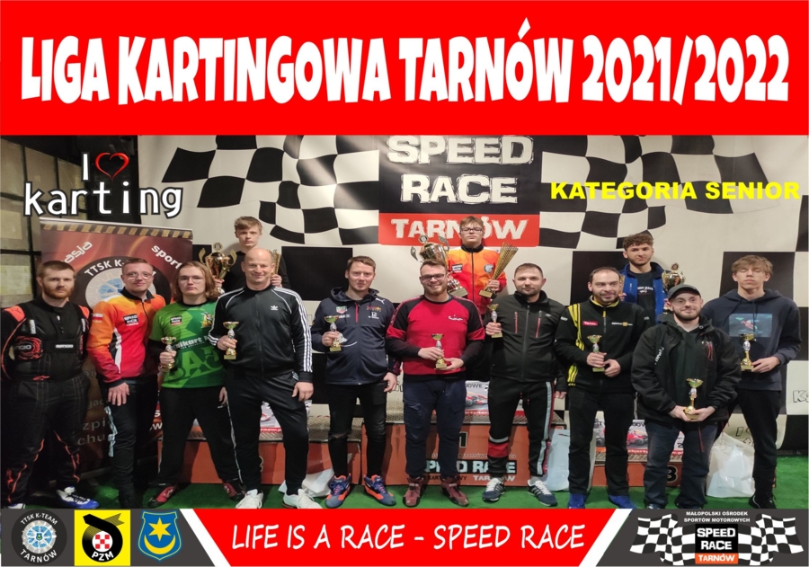 Finaliści Ligi Kartingowej w kategorii seniorów